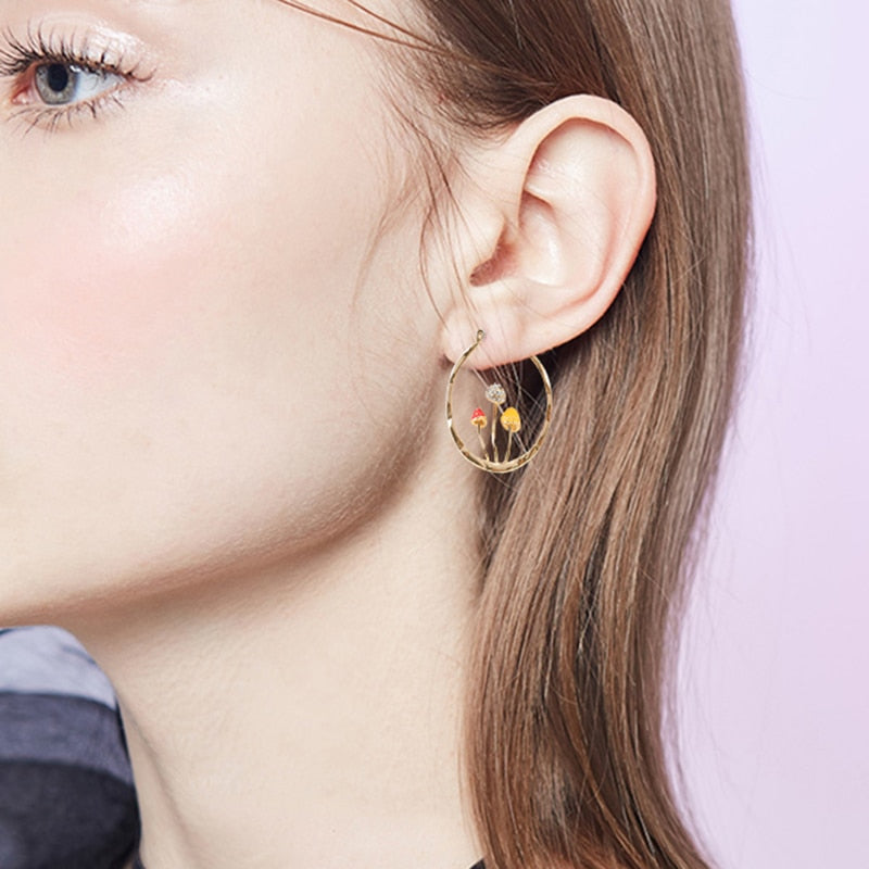 AUTUMN FUNGI Earrings