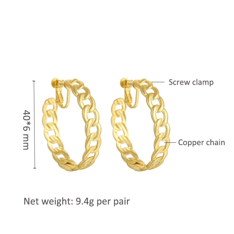 LINDY Chain Hoop Clip-Ons