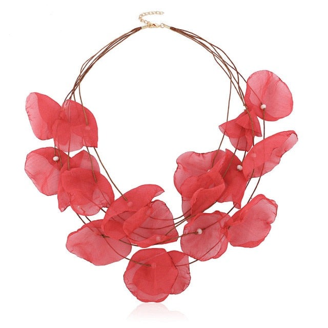 VERINA Floral Falls Necklace