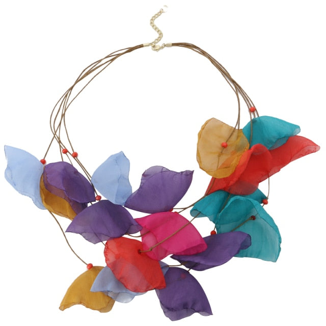 VERINA Floral Falls Necklace