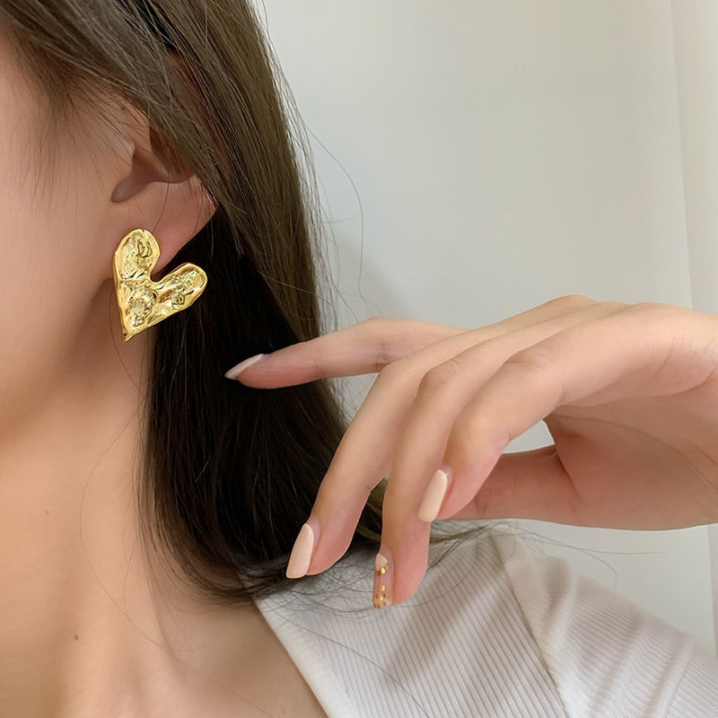 ANNE Heart Studs