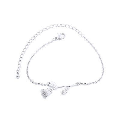 KISSED BY A ROSE Charm Bracelet